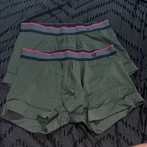 lululemon athletica Green Boxer Briefs